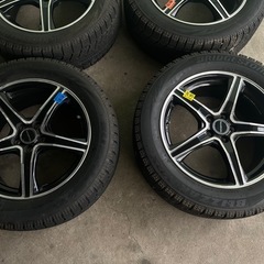 BRIDGESTONE バルミナアルミ17×7J  BLIZZAK VRX 225/55R17の画像