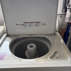 アメリカ製　洗濯機の画像