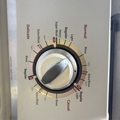 アメリカ製　洗濯機の画像