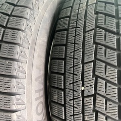 アルミホイール付きヨコハマスタッドレスタイヤ　日産ノートに履いていました　 185/70/14　の画像