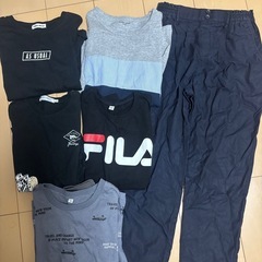 140cm  男の子冬服セットの画像