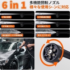 新品 高圧洗浄機 バッテリー式 コードレスの画像