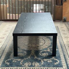 ニトリ　ロ－テ－ブルテック　黒色の画像