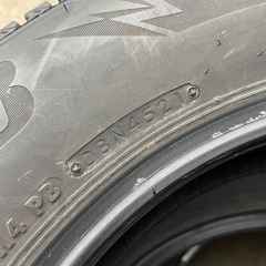 BRIDGESTONE BLIZZAK DM-V3 175/80R16 スタッドレス 4本セット 溝8mm前後 美品の画像