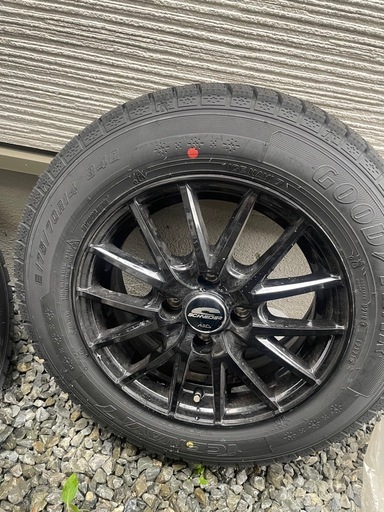 スタッドレスタイヤホイール4本セット 175/70R14 84Q グッドイヤー アイスナビ7MIDホイール
