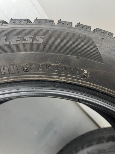 BRIDGESTONE BLIZZAK VRX2 165/60R15 スタッドレス 4本セット 溝7mm前後