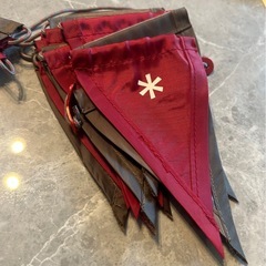 Snow peak アウトドア雑貨 廃盤　フラッグガーランド2015 雪峰祭限定の画像