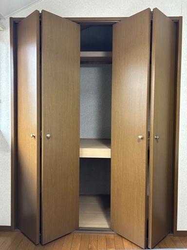 クローゼット折戸２組