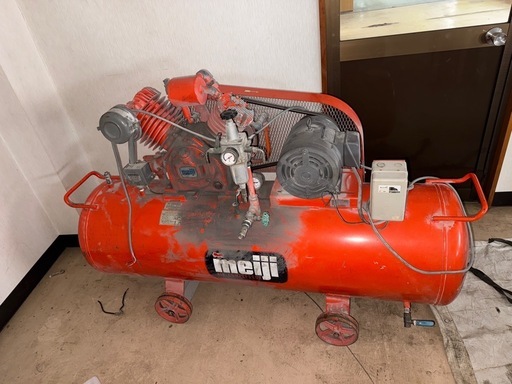 明治 meiji エアーコンプレッサー