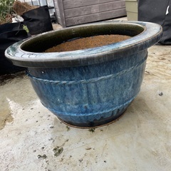 火鉢大、小、各1個の画像