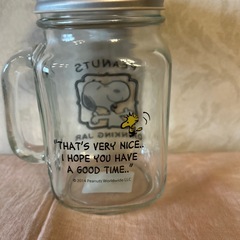 スヌーピードリンクジャー&ミラーの画像