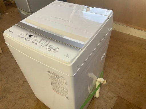 120300美品！東芝7.0kg洗濯機2023年製