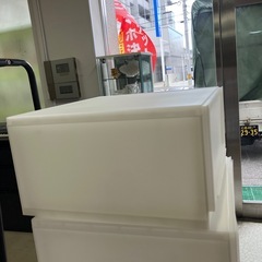 A2512-050 収納BOX ホワイト 中古の画像
