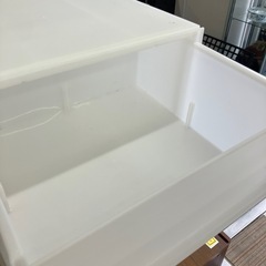 A2512-050 収納BOX ホワイト 中古の画像