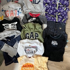 【お話中】20点子供服、アンパンマンパジャマ等（110多め）の画像