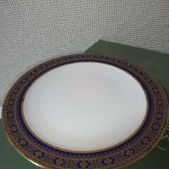 未使用　ノリタケ　アリストクラット　プレート　2枚　金彩の画像