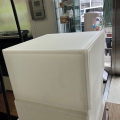 A2512-052 収納BOX ホワイト 中古の画像