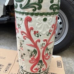 傘立て 陶器 中古の画像