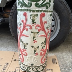 傘立て 陶器 中古の画像