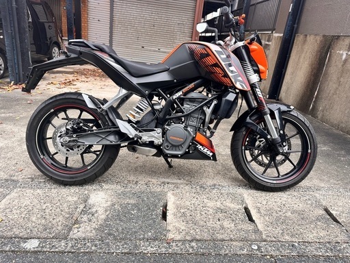 ktm duke 125ABs値下げしません