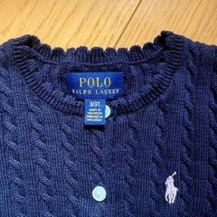 ラルフローレン ニットカーディガン 3歳の画像