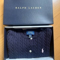 ラルフローレン ニットカーディガン 3歳の画像