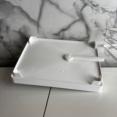 ニトリ　水切りラック　トレー　カゴの画像