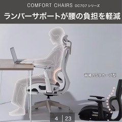 ニトリ オフィスチェア(OC707 スモールサイズ エラストマーメッシュの画像