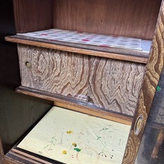 昭和　レトロ　棚の画像