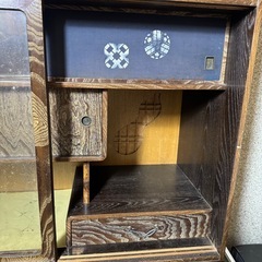 昭和　レトロ　棚の画像