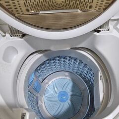 美品✨東芝の全自動洗濯機「AW-7G8(W)」の画像