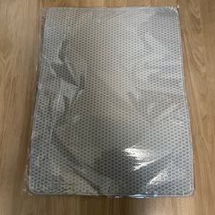 猫トイレマット　55×75cm グレーの画像