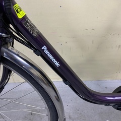 211丁寧に整備済　新基準パナソニック電動アシスト自転車26インチ　人気色の画像