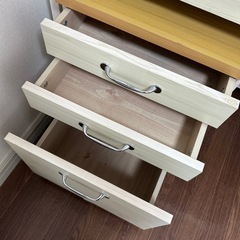 デスク　引き出し　セットの画像