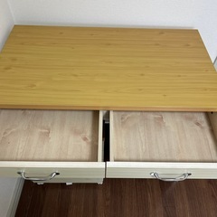 デスク　引き出し　セットの画像