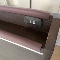 ニトリ　シングルベッド及びマットレスの画像