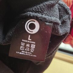 トレーナー　ブラック　L　100円の画像