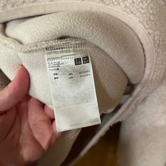 UNIQLO ボアジャケットの画像