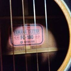 ヤマハFG180  赤ラベルの画像