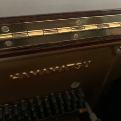 60年前のディアパソン製アップライトピアノの画像