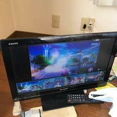 ２０１１年製AQUOSテレビの画像