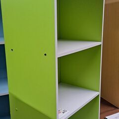 【リサイクルショップどりーむ天保山店】NO.4603　カラーボックス　ツートンカラー　写真参照🎵の画像