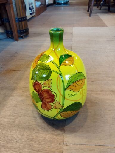 イタリア製 CERAMICHE PAOLI 花瓶 一輪挿し 花器/MJ-1315 2F (ken