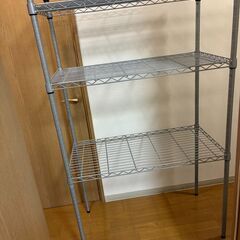 【無料】スチールラック　×２の画像