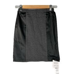 MURUA ムルーア ミニスカート レーヨン ブラック レディー...