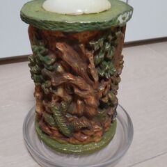 大型キャンドル　2点　アンティークの画像