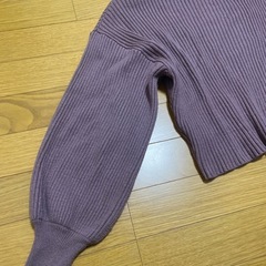 【300円セール】リブニットセーターの画像