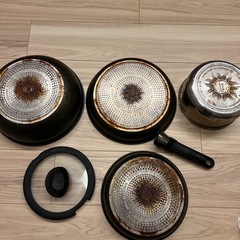 IH対応　ティファール　フライパンセット　の画像