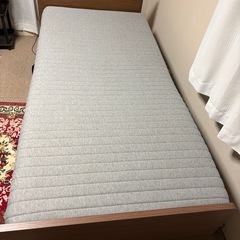 ニトリ　リクライニングベッドの画像