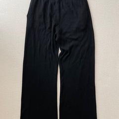 UNIQLO／ウォッシャブルニットリブパンツの画像